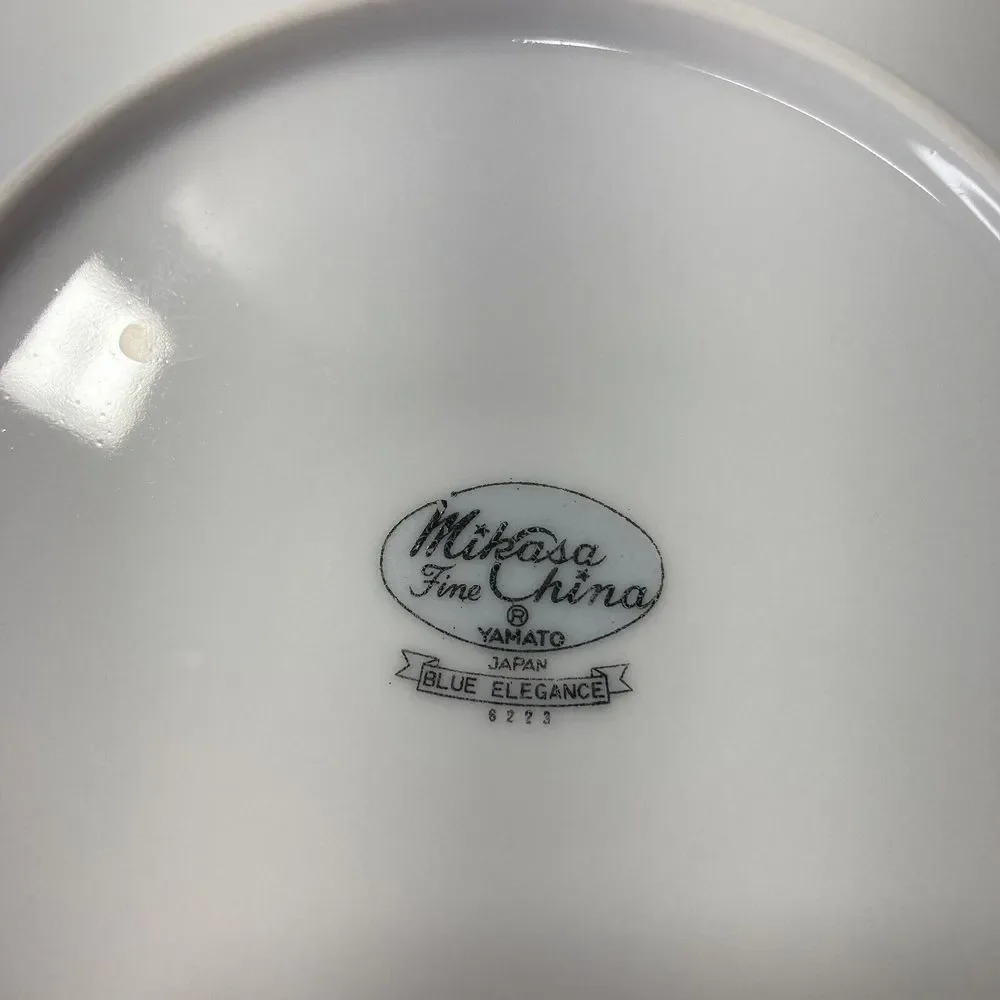 8 Mikasa Blue Elegance 6.5